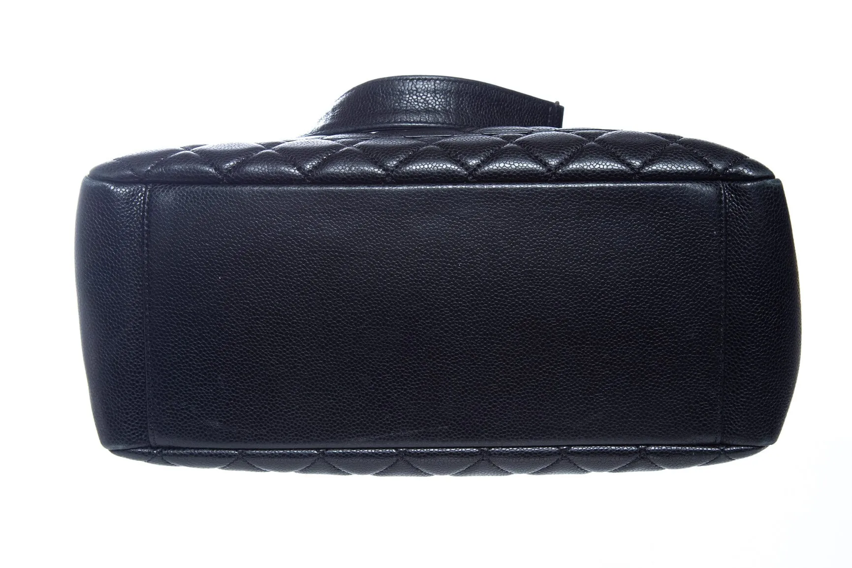 Chanel 2009/10 Black Caviar Grand Shopper Tote Handbag
