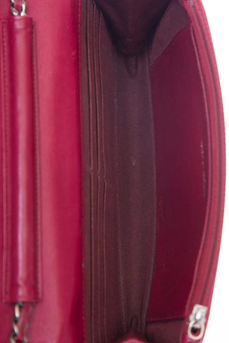Chanel 2009/10 Red Patent Leather Re-issue WOC Handbag- With Box