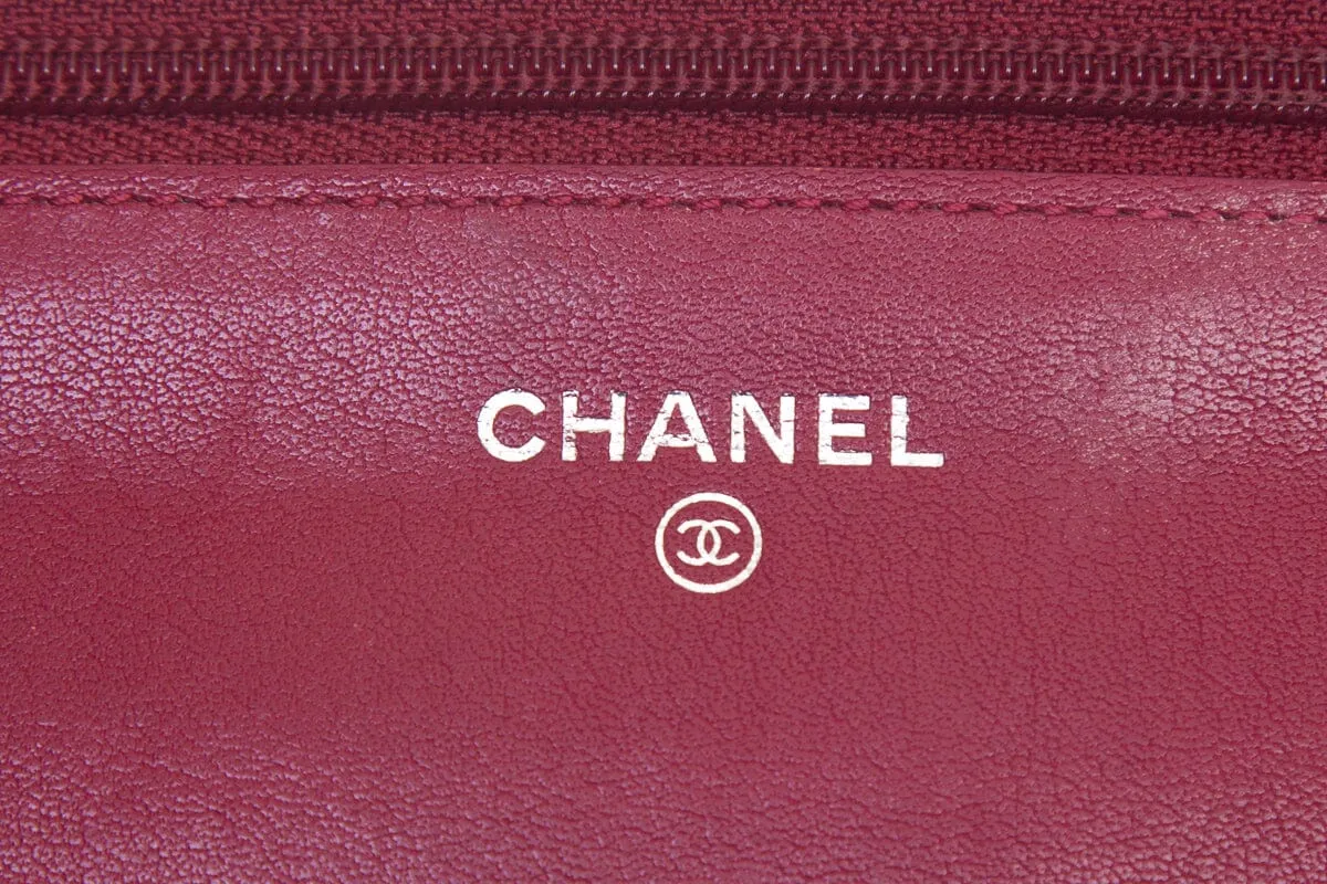 Chanel 2009/10 Red Patent Leather Re-issue WOC Handbag- With Box
