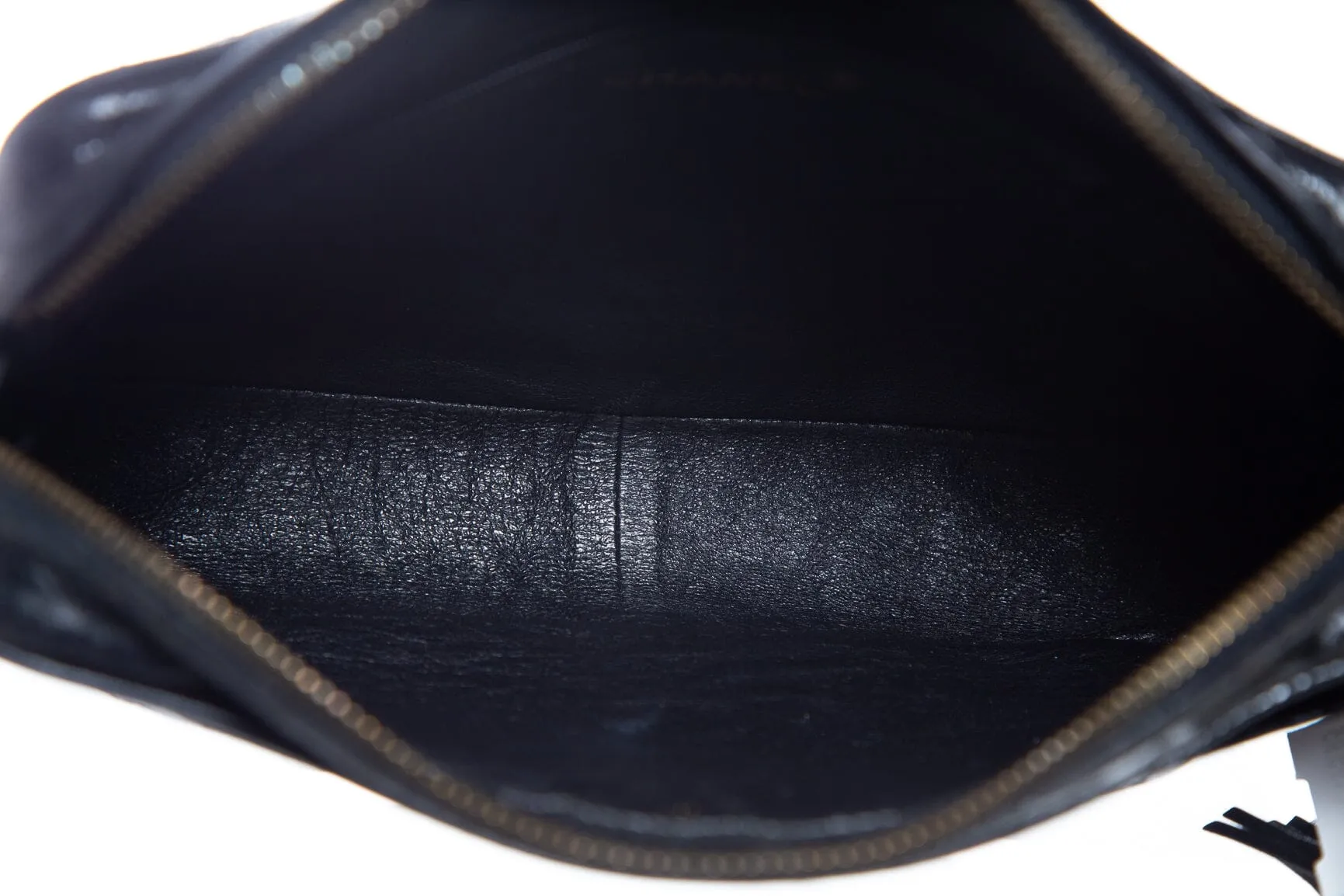 Chanel Black Quilted Camera Handbag