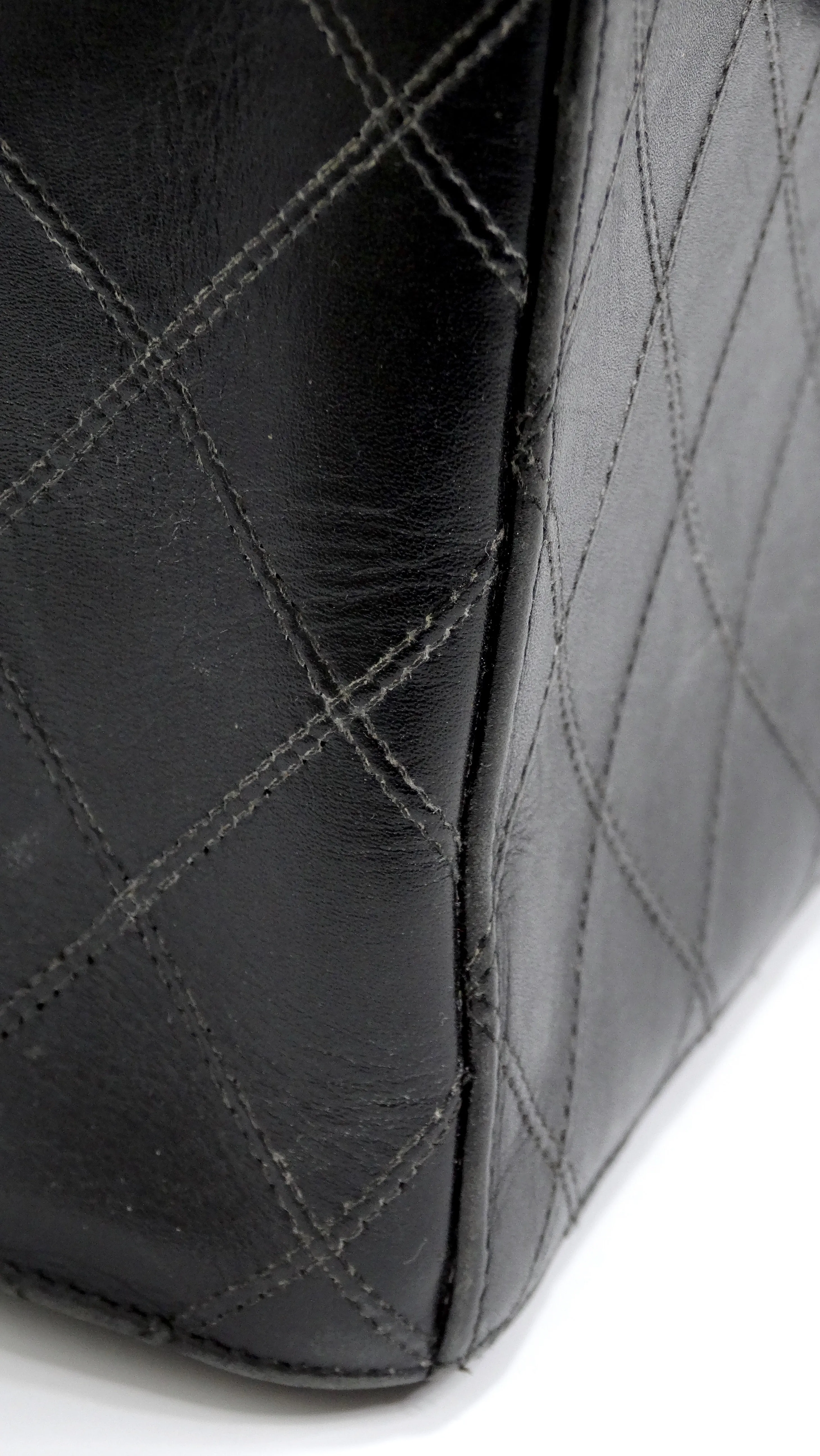 Chanel Vintage Quilted Leather Vanity Case