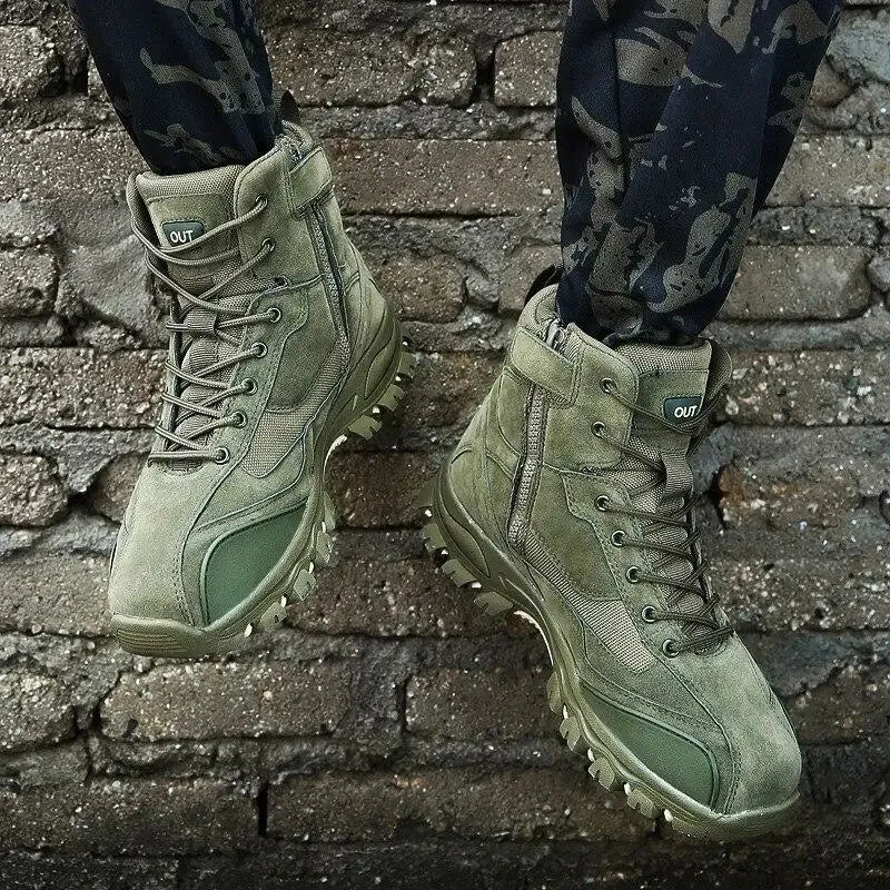 CHAUSSURE MILITAIRE LOOK DECONTRACTE