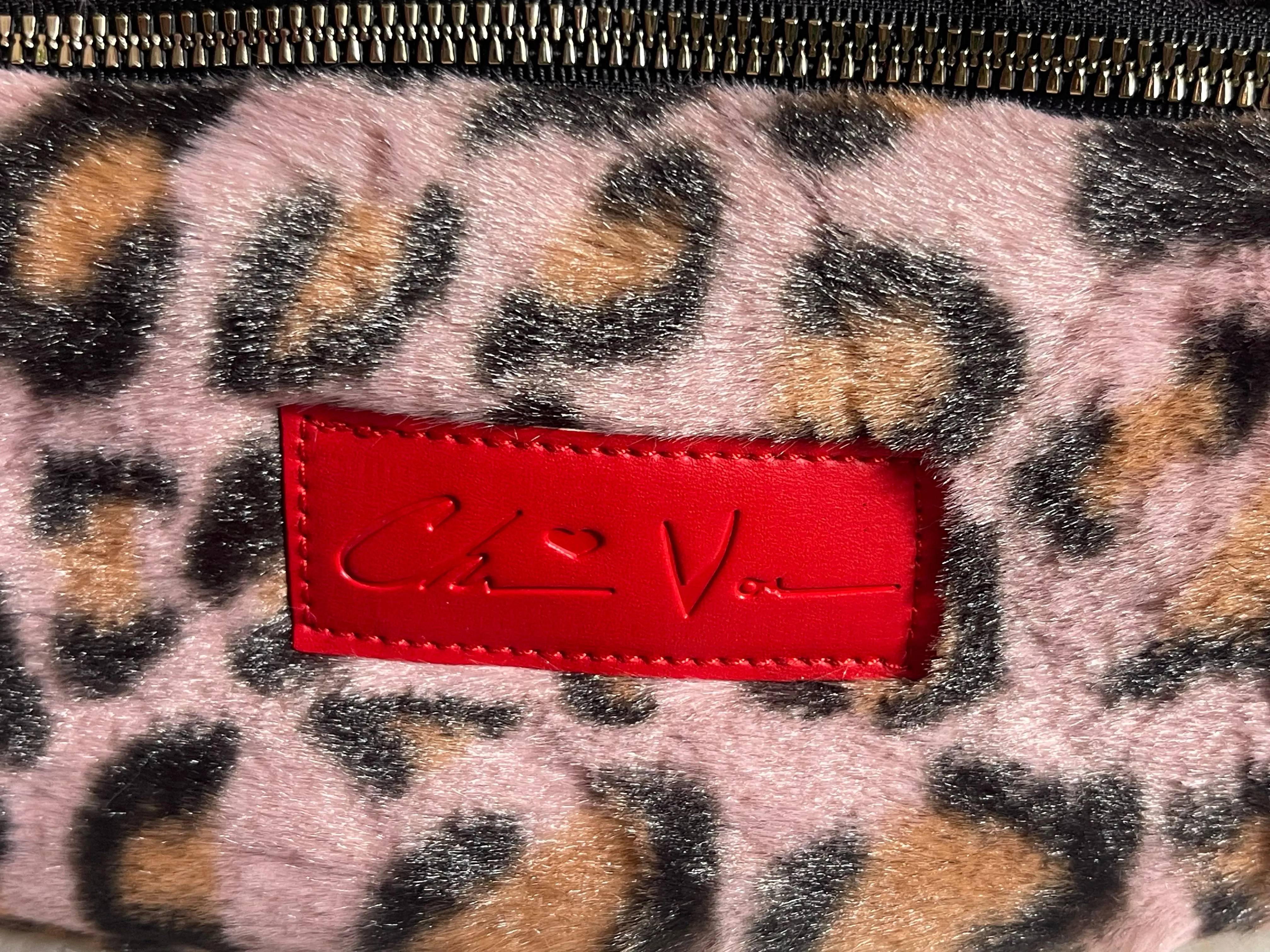 ChrissVonne Rose Leopard Waist Pack