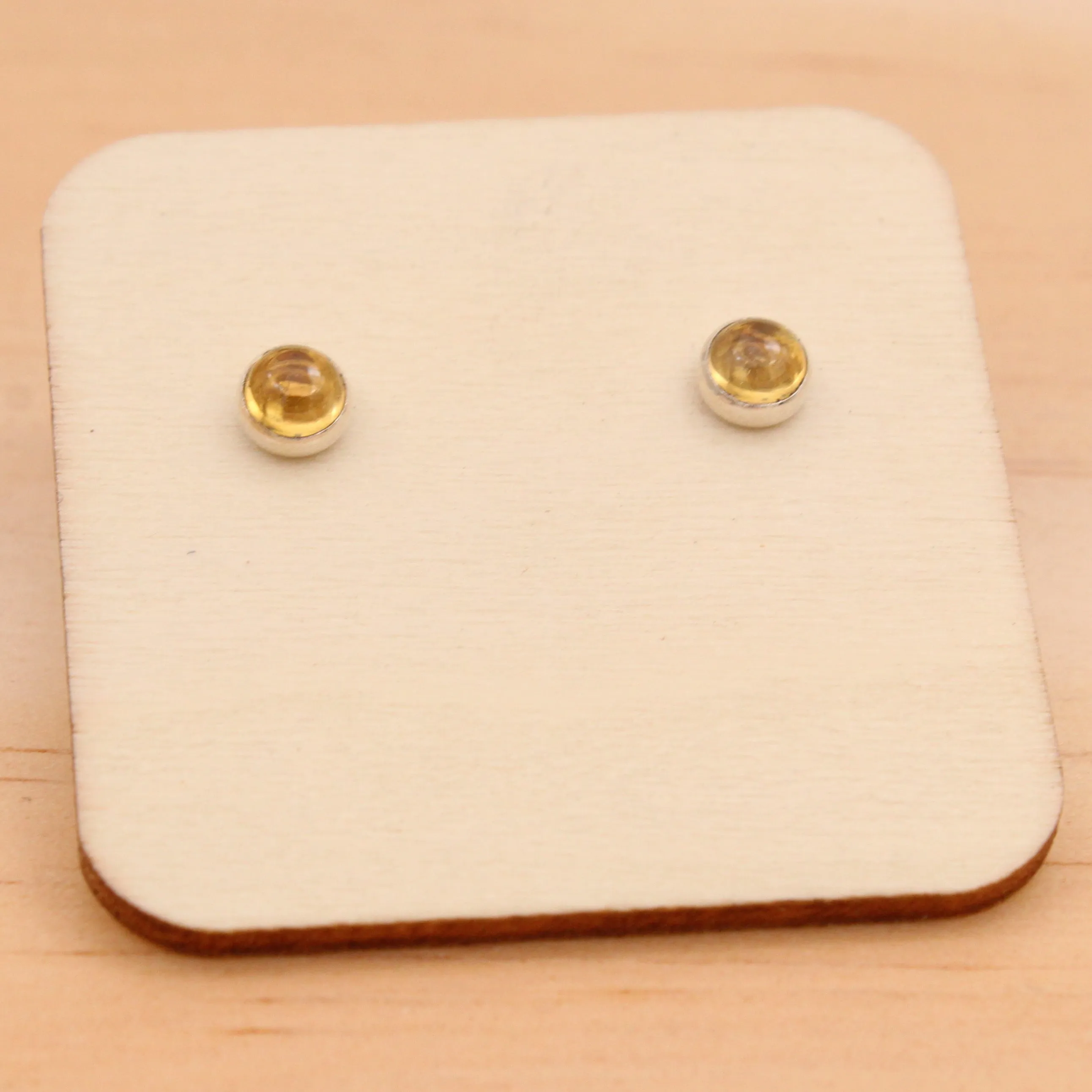 Citrine Studs