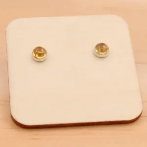Citrine Studs