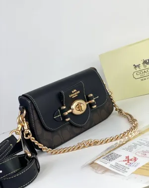 Coach Crossbody Bag with Gold Hardware