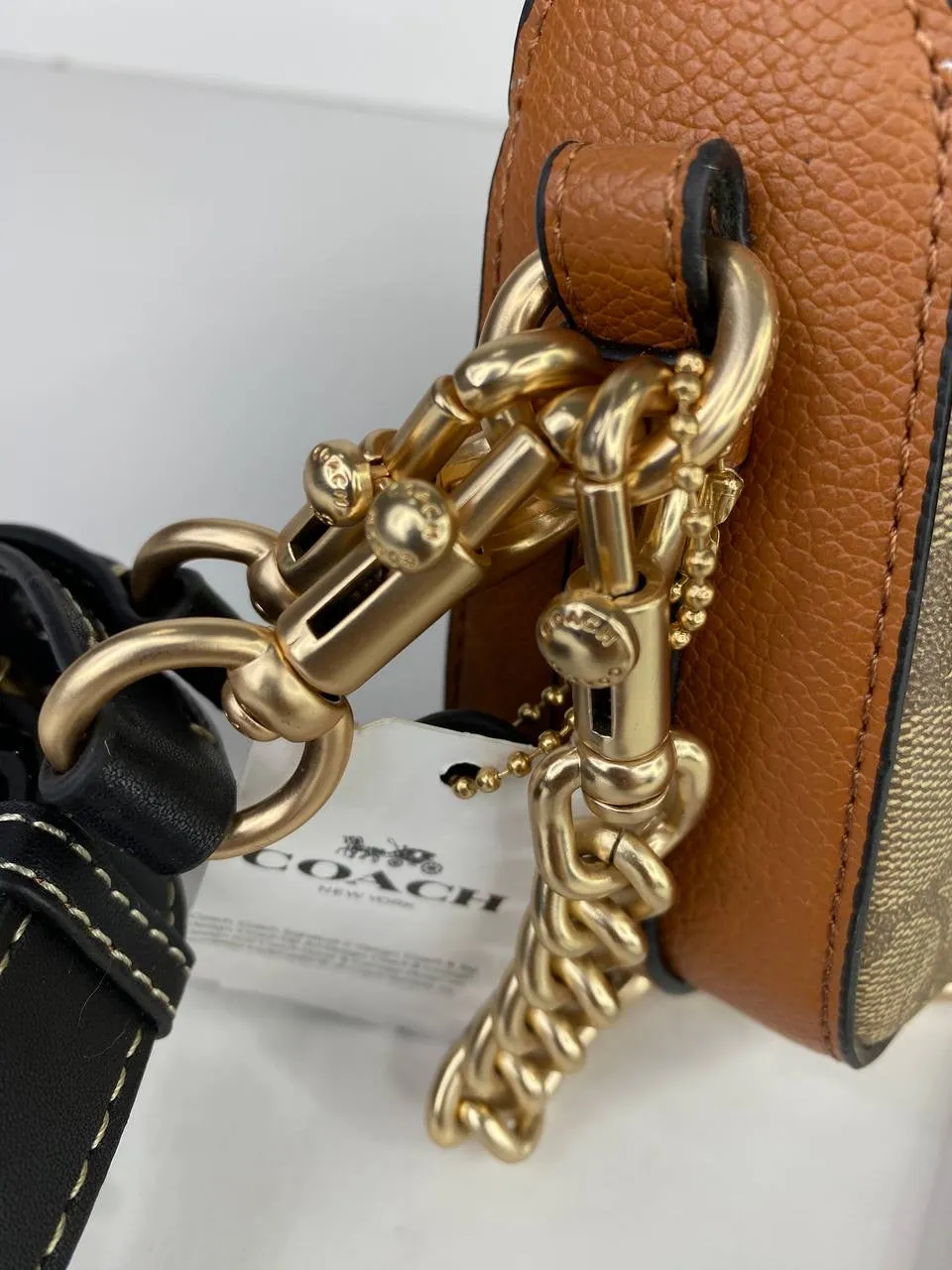 Coach Crossbody Bag with Gold Hardware