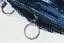 Coach Poppy Blue Sequin Spotlight Purse w/ Disco Ball Bag Charm XL