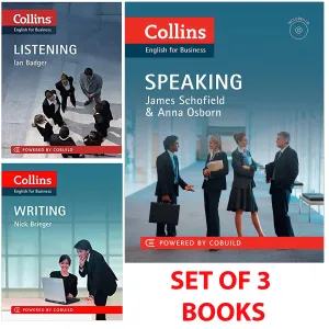 Collins English For Business Speaking with CD   Collins English for Business Writing   Collins English for Business Listening with CD