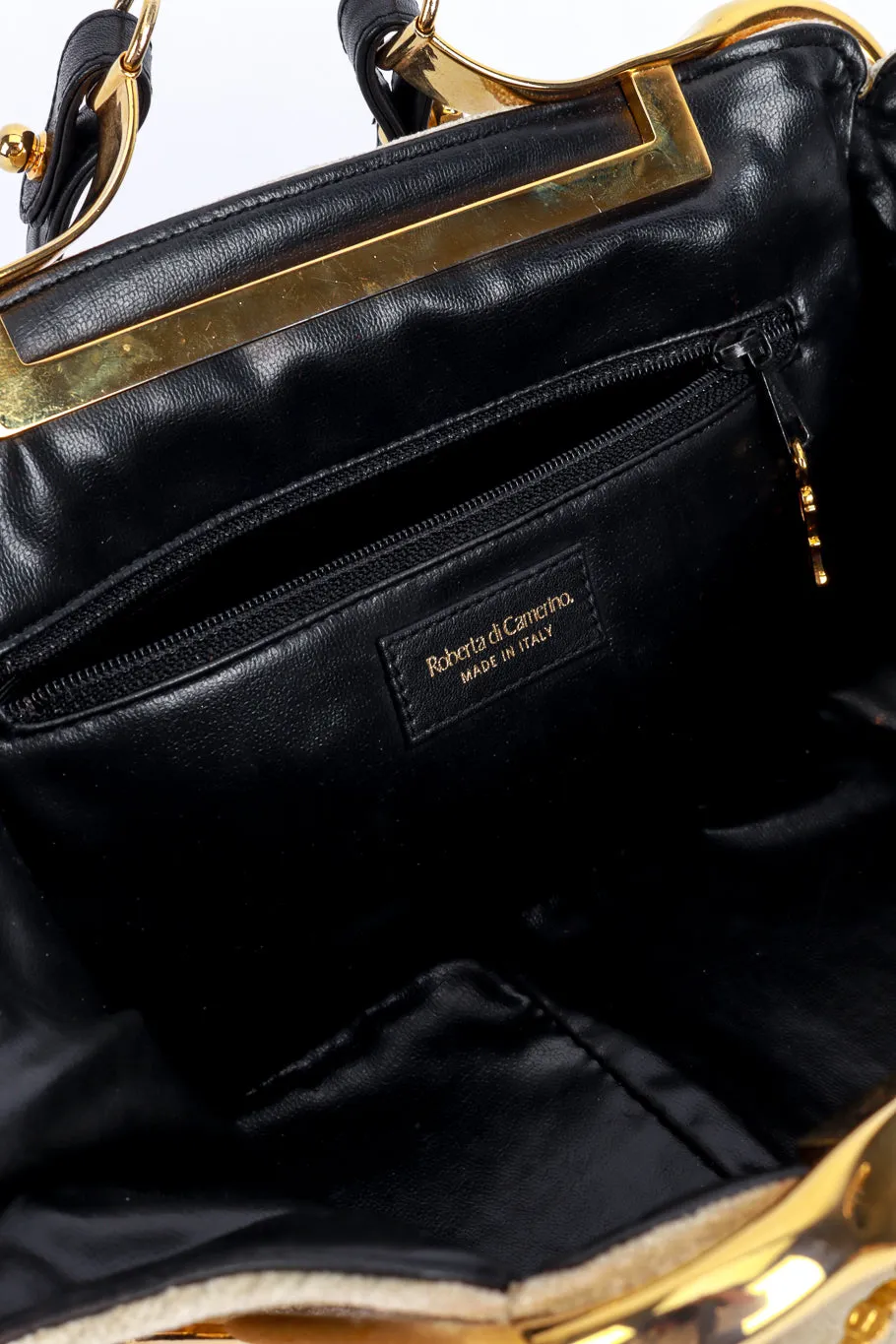 Color Block Velvet Frame Handbag
