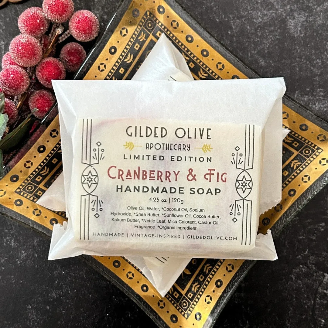 Cranberry Fig Handmade Soap