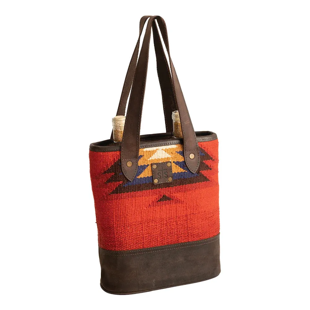 Crimson Sun Double Wine Bag STS Ranch Wear STS 31531