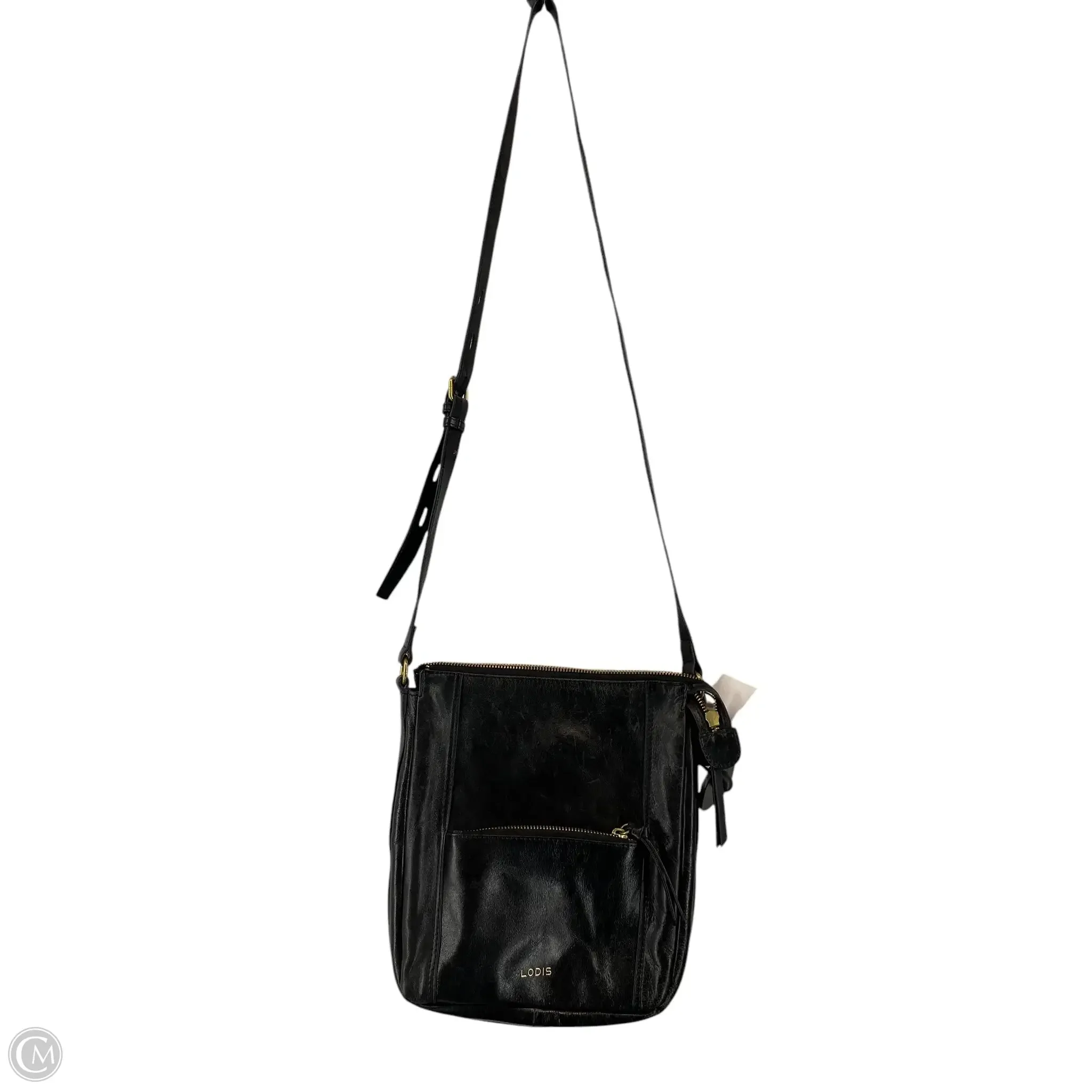 Crossbody Leather By Lodis, Size: Medium