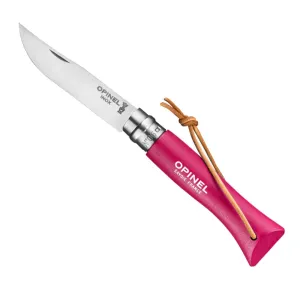 Cuchillo Opinel N°6 Trekking rosado