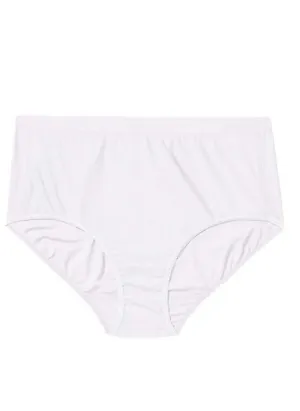Culotte Taille Haute Give-N-Go 2.0 Taille Plus (Blanc) d'Exofficio