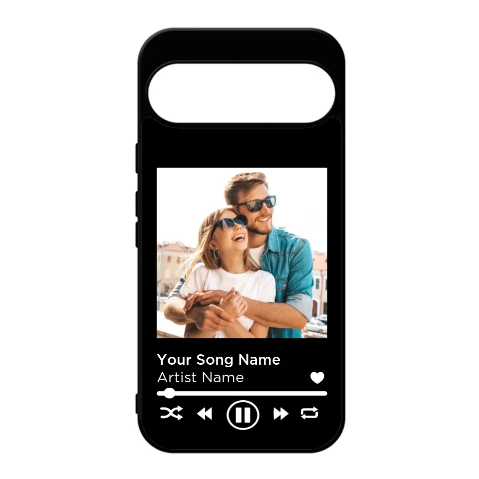 Custom Personalised Spotify Music Player Rubber TPU Case for iPhone, Samsung & Pixel
