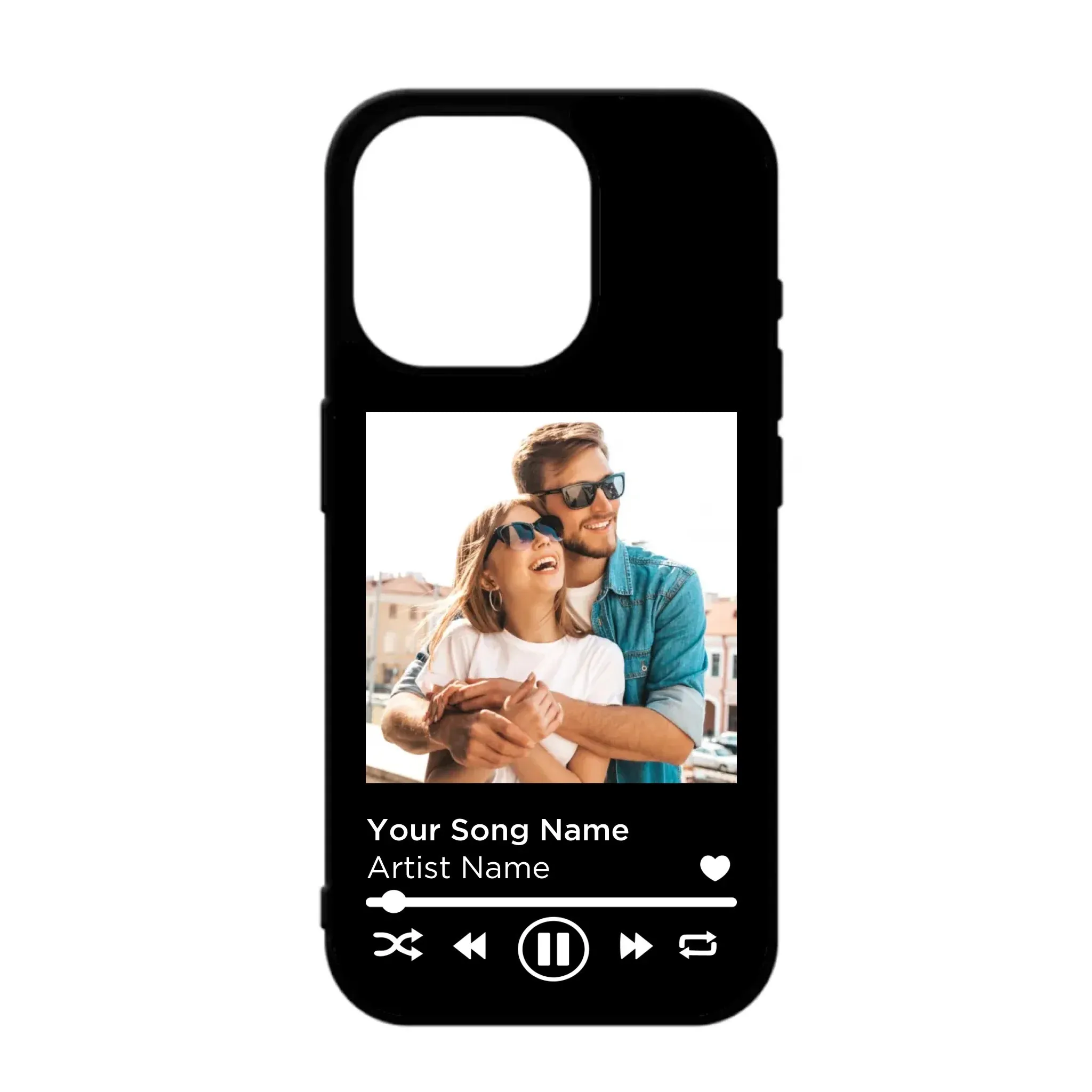 Custom Personalised Spotify Music Player Rubber TPU Case for iPhone, Samsung & Pixel