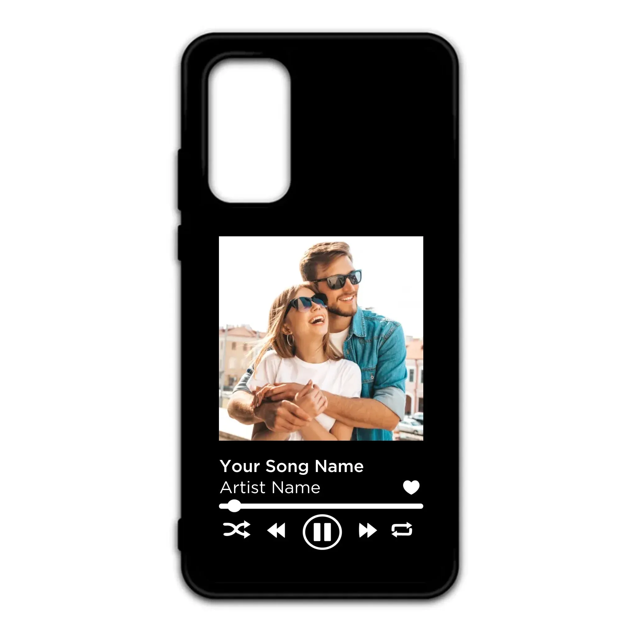 Custom Personalised Spotify Music Player Rubber TPU Case for iPhone, Samsung & Pixel