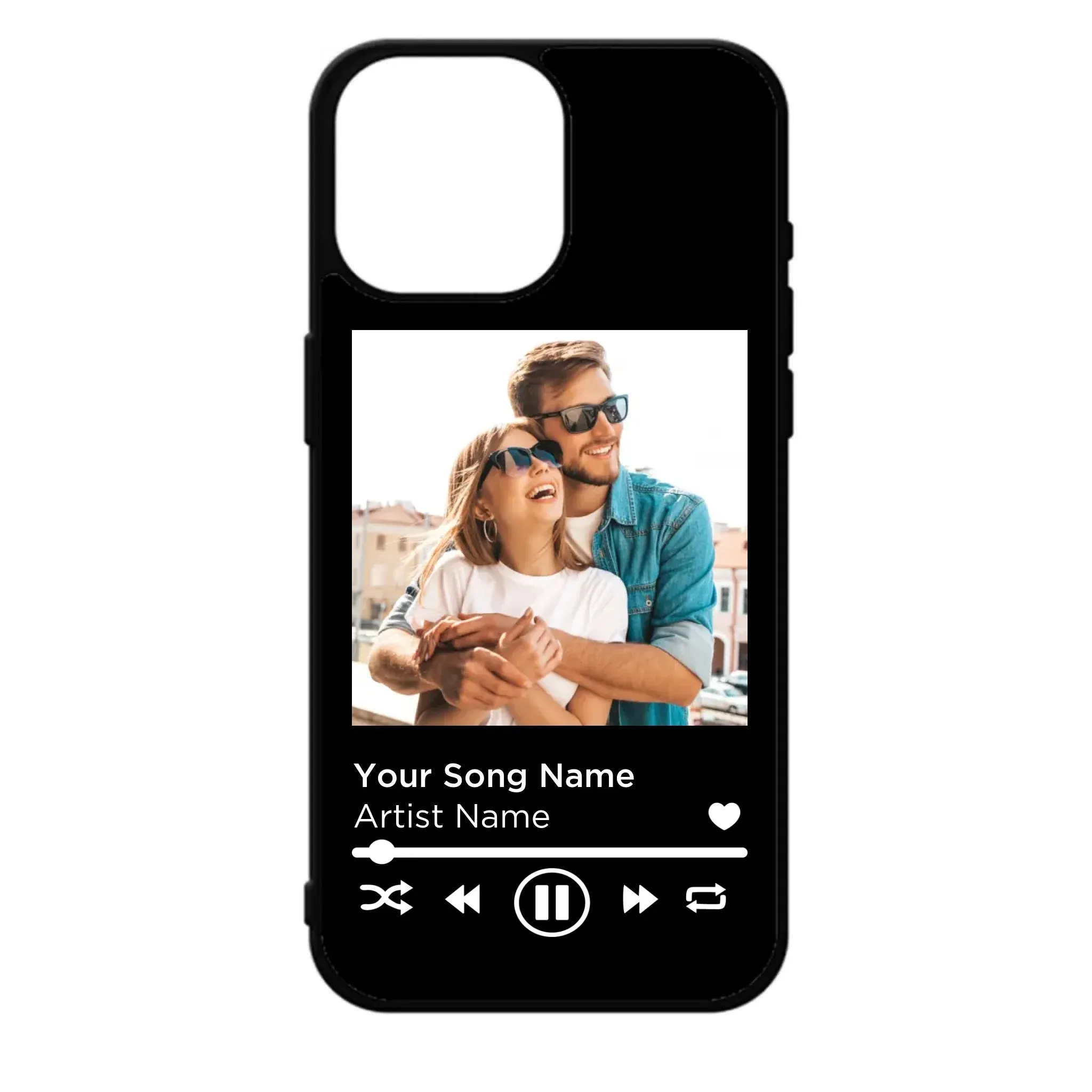 Custom Personalised Spotify Music Player Rubber TPU Case for iPhone, Samsung & Pixel
