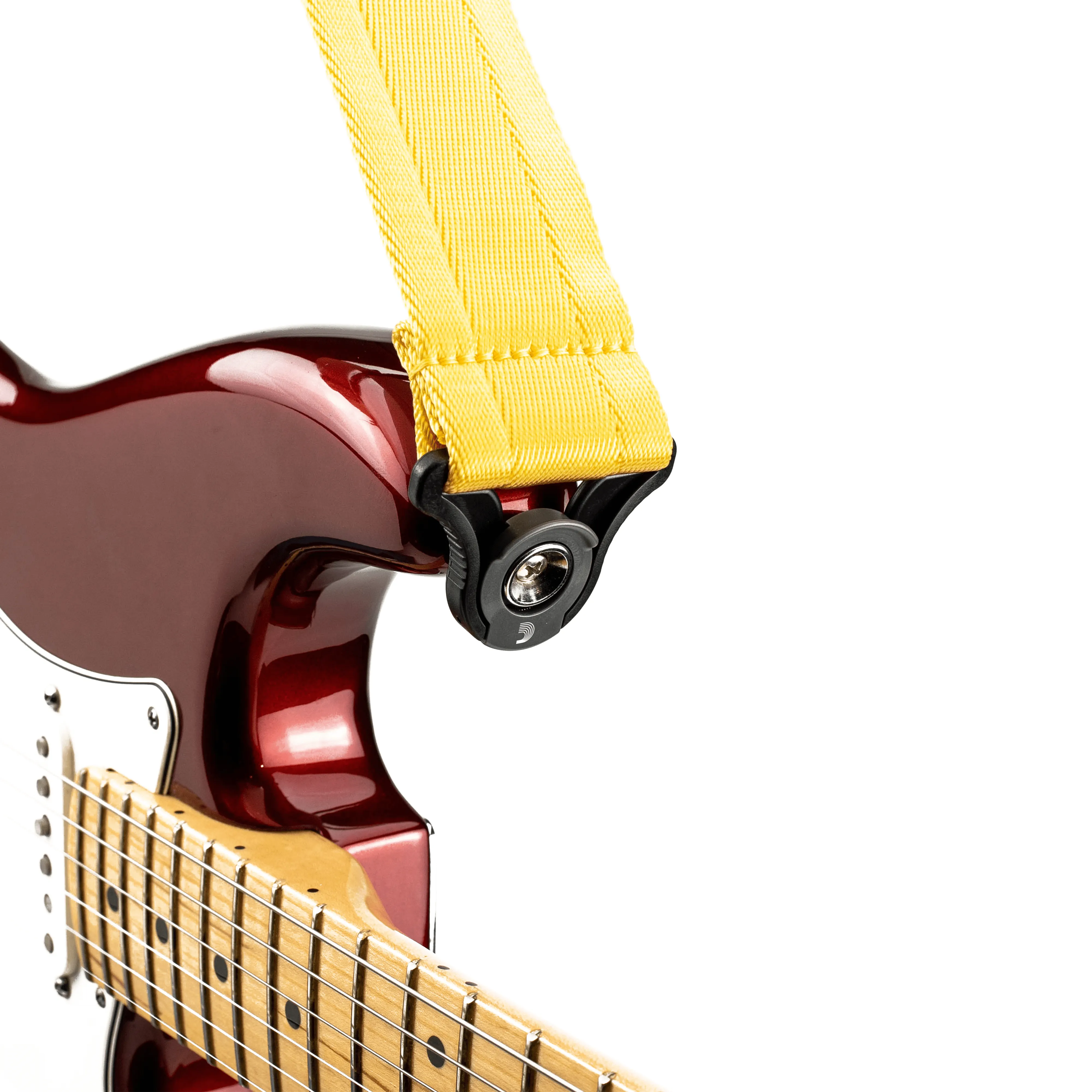 D'Addario Auto Lock Guitar Strap, Mellow Yellow