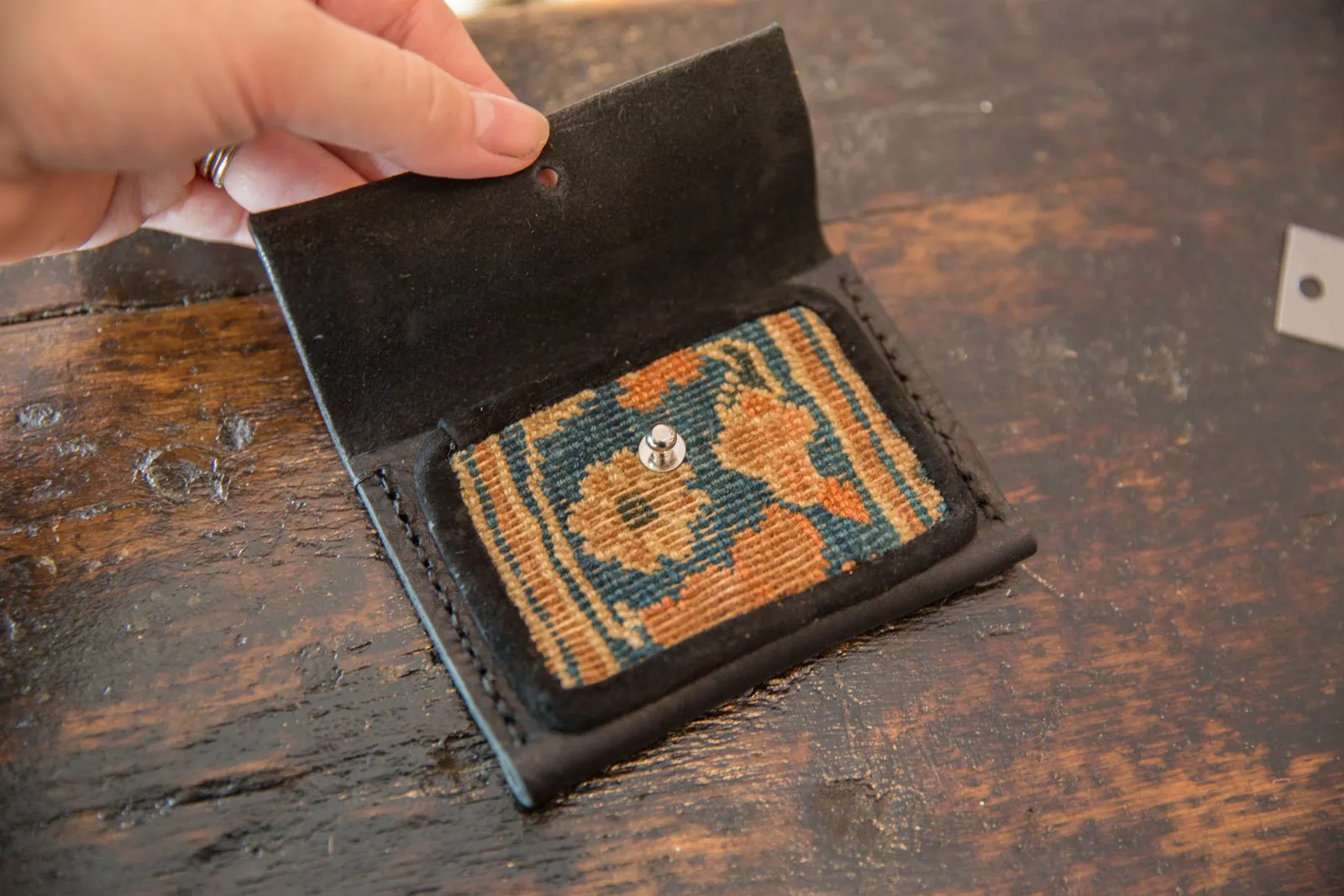Dainty Rug Fragment Wallet