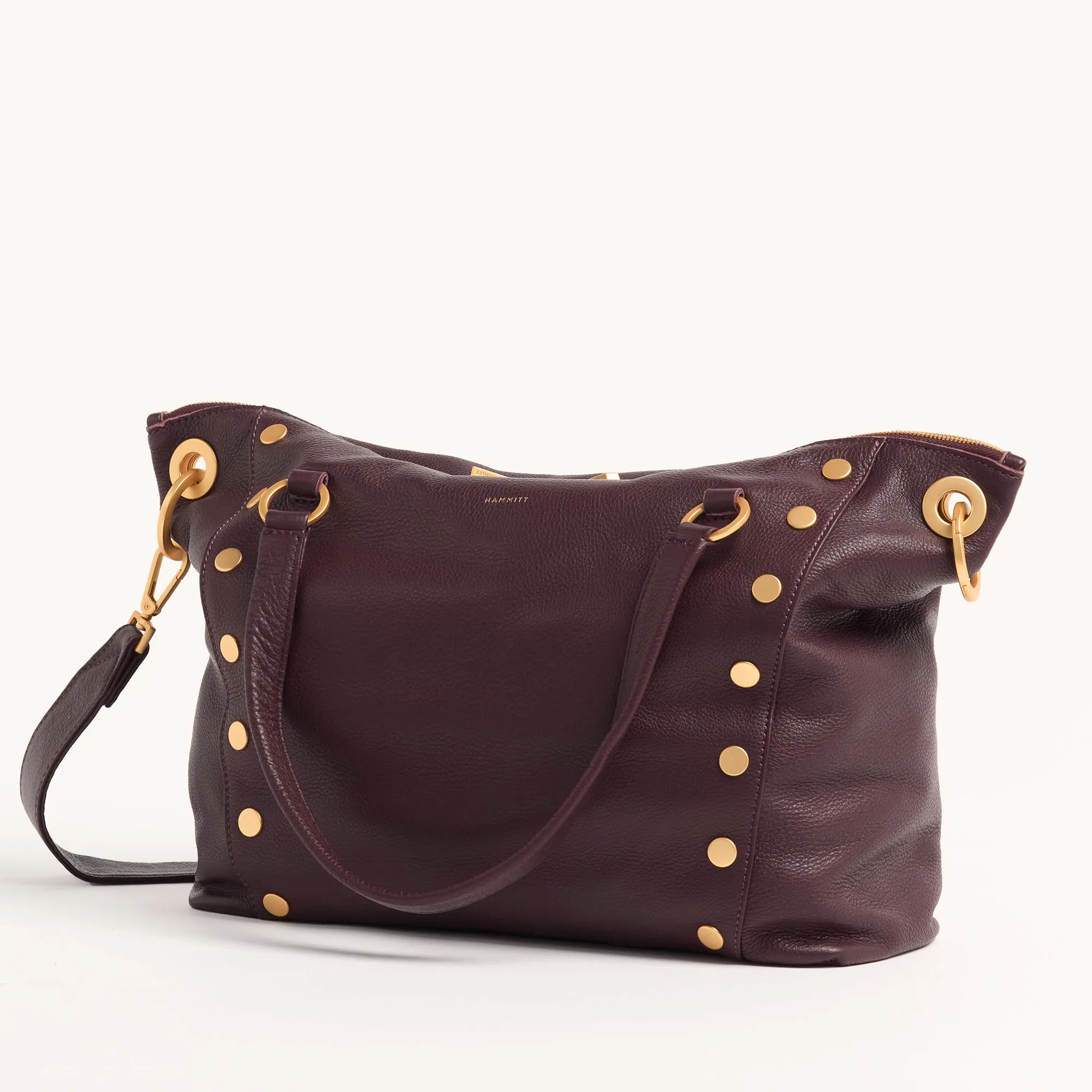 Daniel | Cabernet Pebble/Brushed Gold | Lrg
