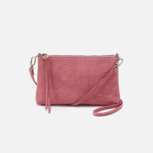 Darcy Crossbody In Tooled Embossed Leather - Mauve Tooled Emboss