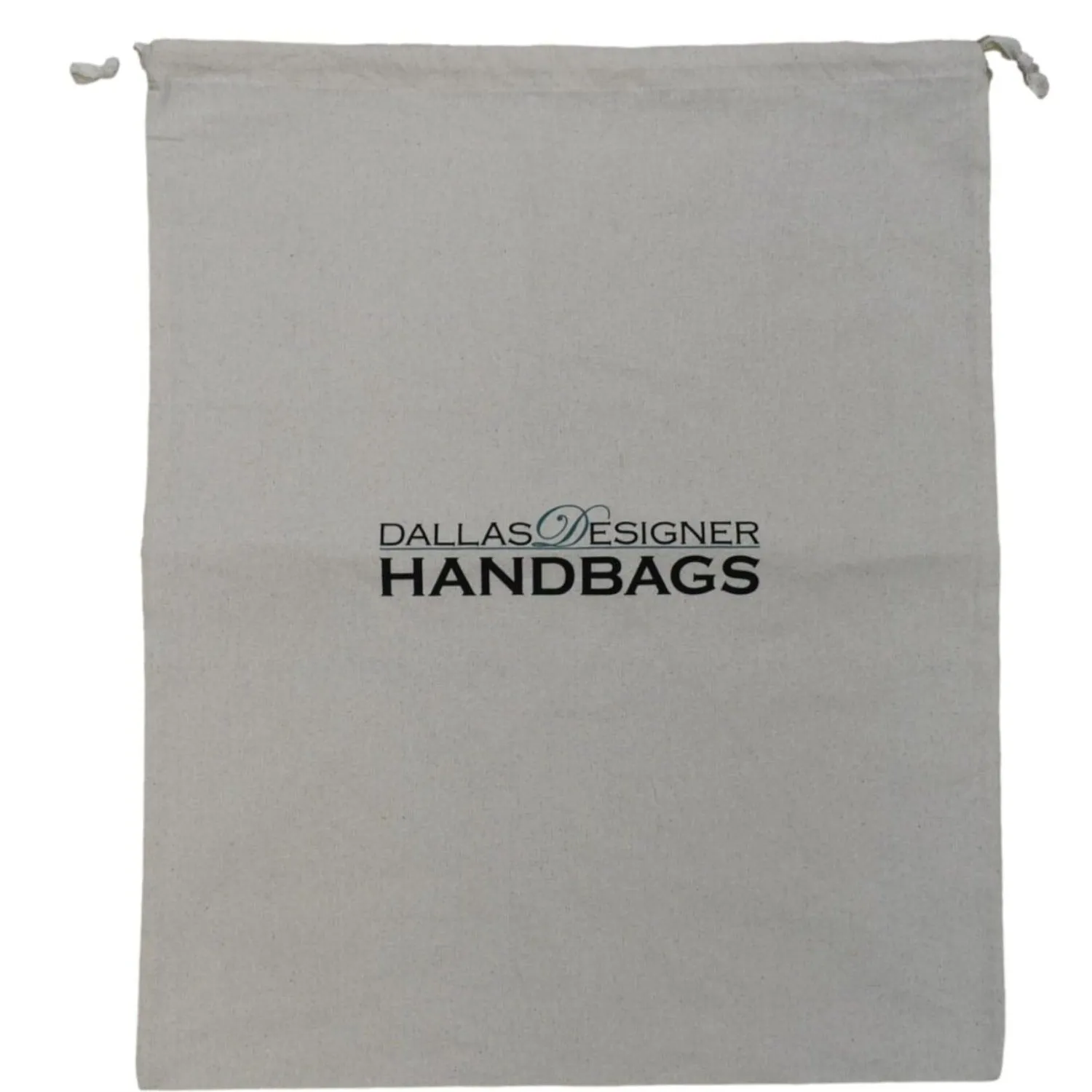 DDH Printed Logo Cotton Dust Bag Size 18" x 22"