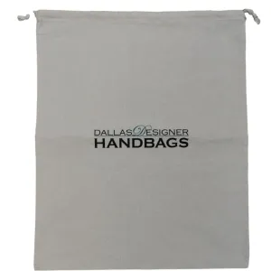 DDH Printed Logo Cotton Dust Bag Size 18" x 22"