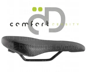 DDK D100 Comfort Density Leisure/Trekking Saddle in Black