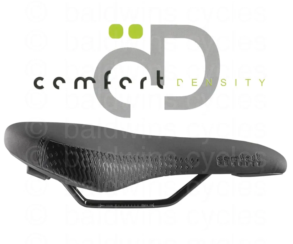 DDK D100 Comfort Density Leisure/Trekking Saddle in Black