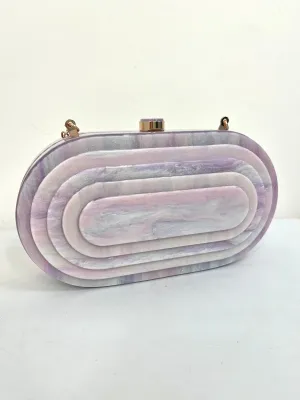 Deco Clutch {Lilac}