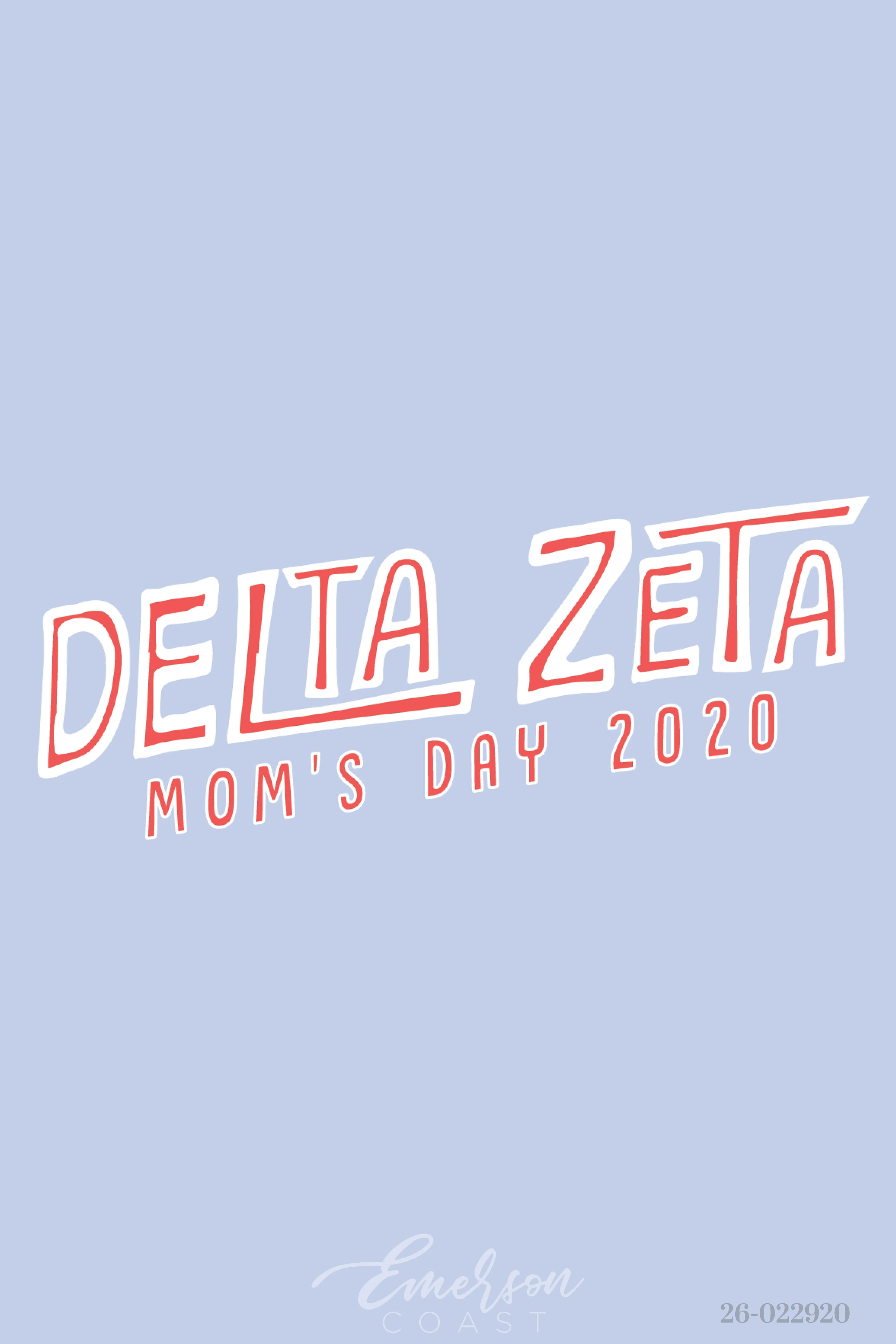 Delta Zeta Purdue University Mom's Day T-Shirt