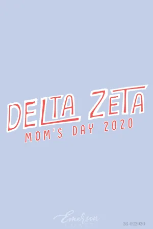 Delta Zeta Purdue University Mom's Day T-Shirt