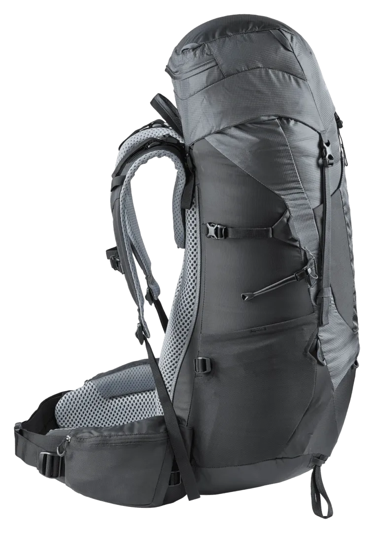 Deuter Mochila Aircontact Lite 50   10 Graphite-Black