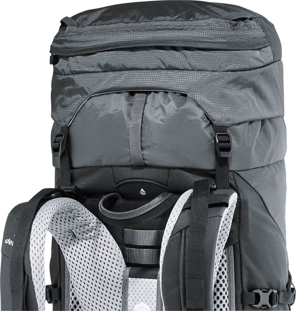 Deuter Mochila Aircontact Lite 50   10 Graphite-Black