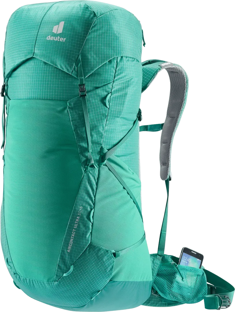 Deuter Mochila Aircontact Ultra 50   5 Fern-Alpinegreen