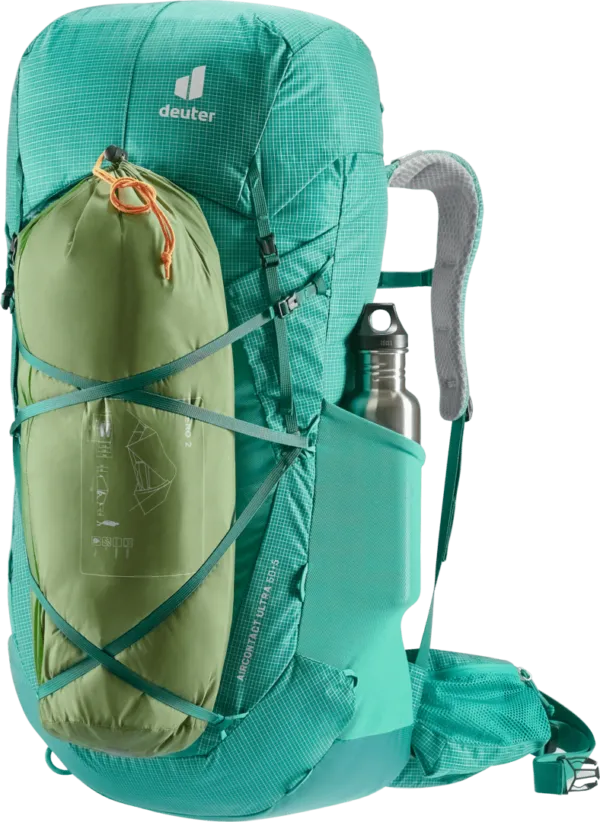 Deuter Mochila Aircontact Ultra 50   5 Fern-Alpinegreen