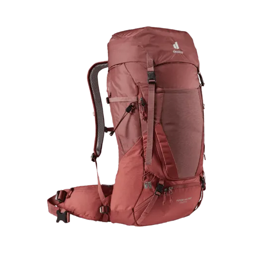 Deuter Mochila Futura Air Trek 45   10 Sl Redwood-Lava