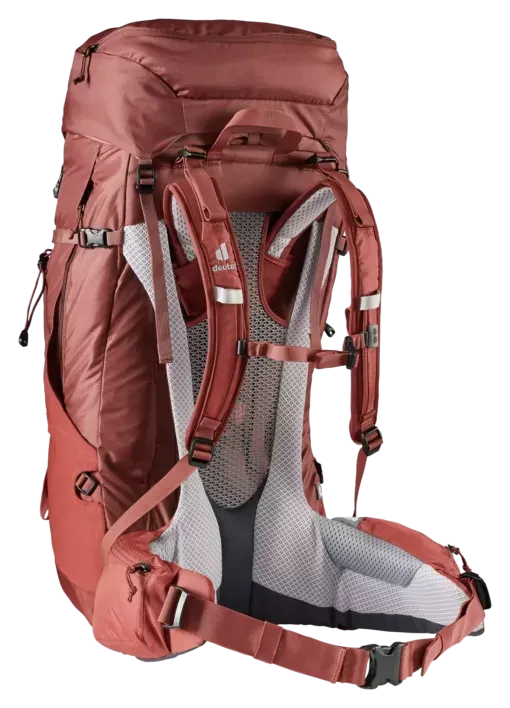Deuter Mochila Futura Air Trek 45   10 Sl Redwood-Lava