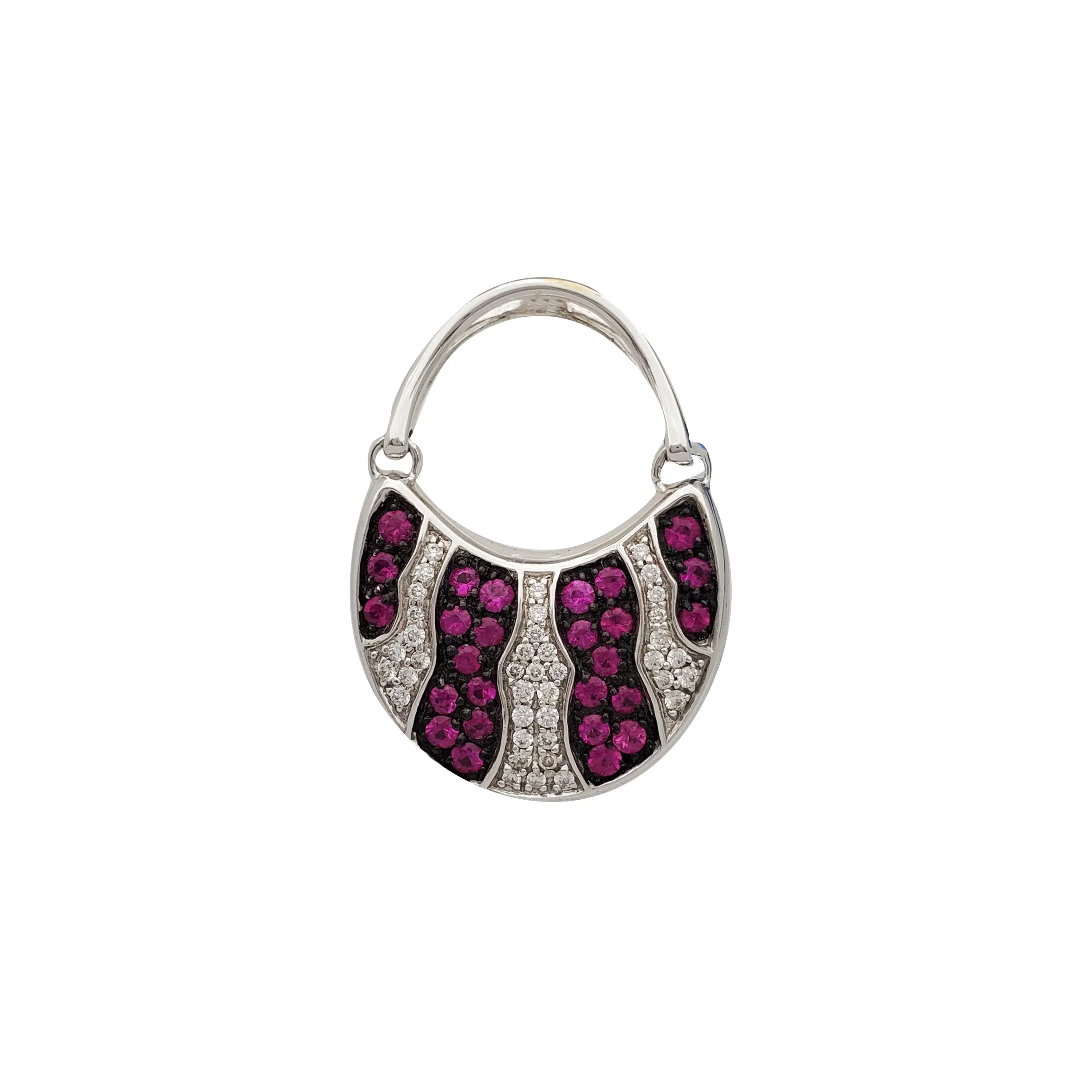 Diamond Purse Pendant (18K)