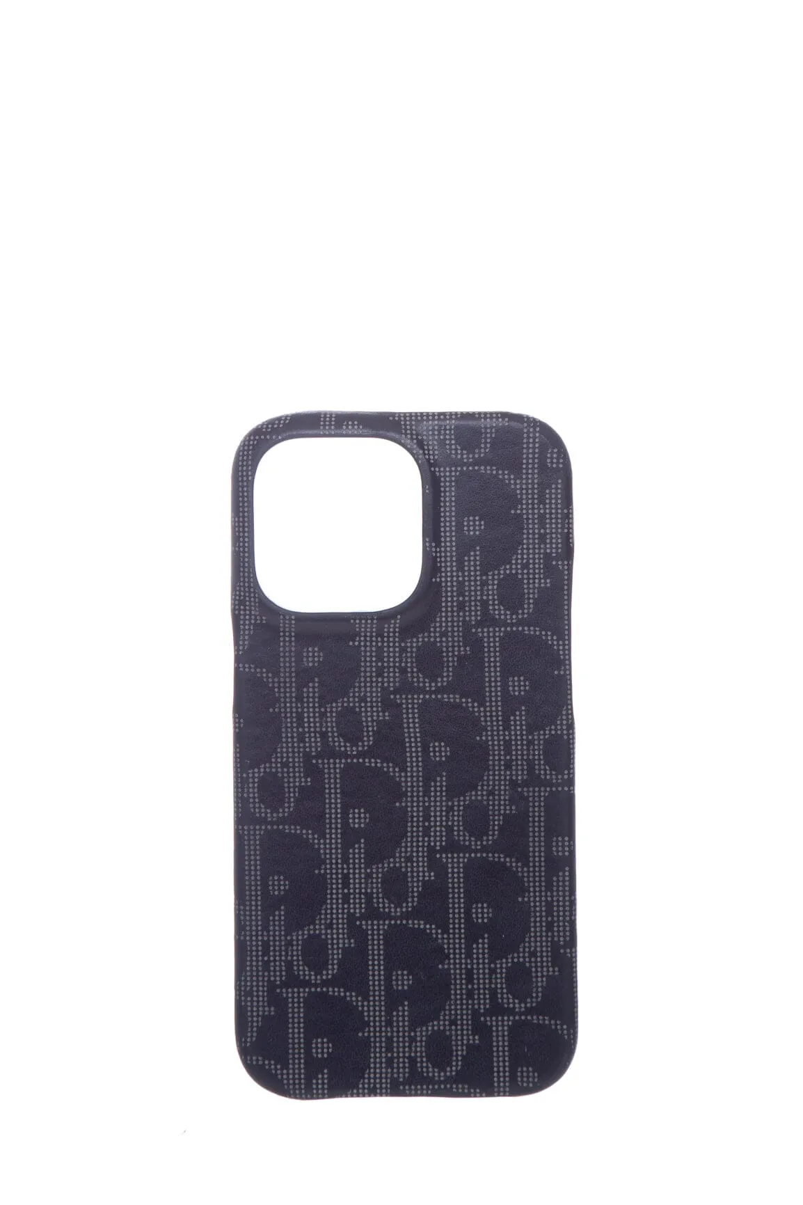 Dior Black Monogram iPhone 13 Phone Case
