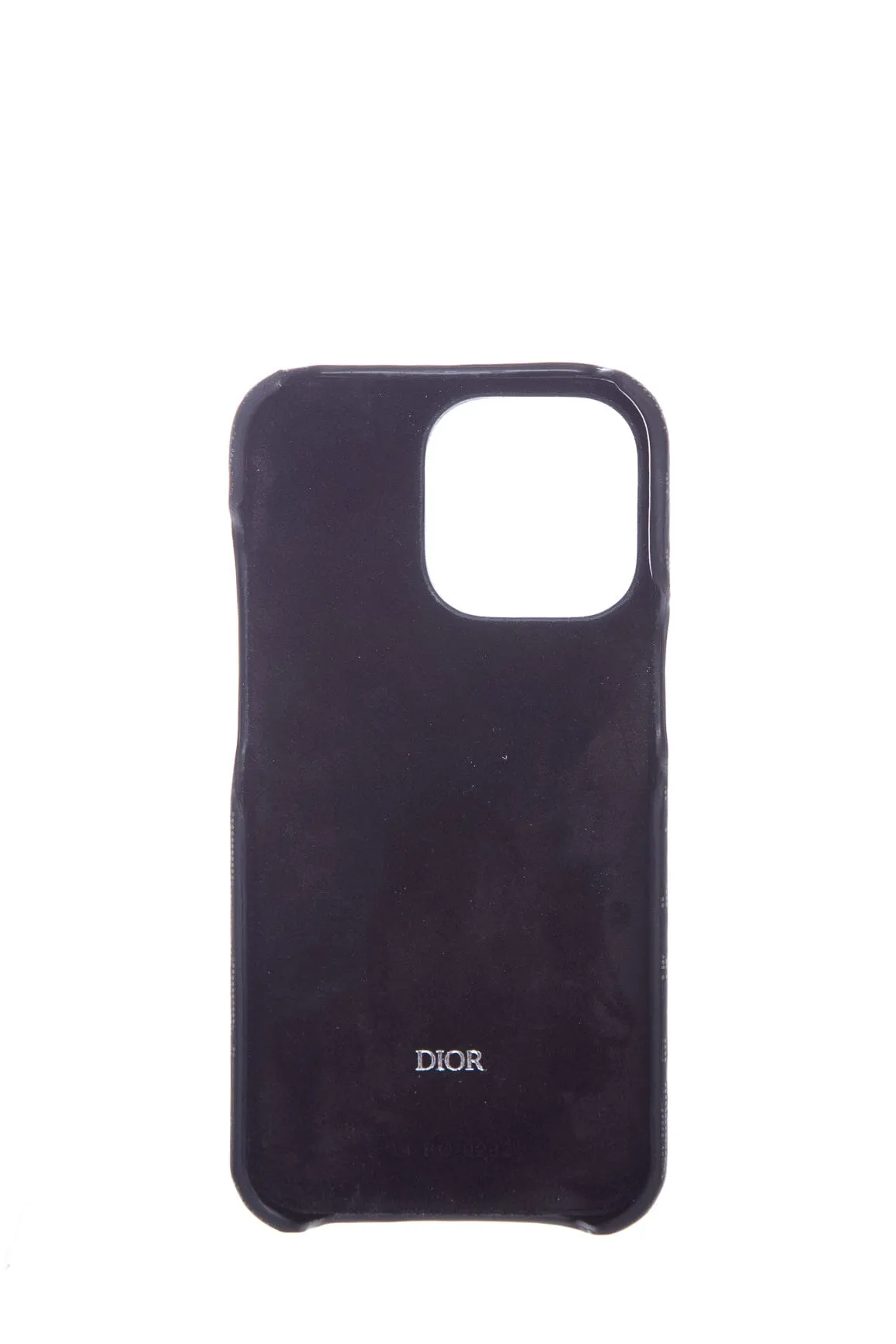 Dior Black Monogram iPhone 13 Phone Case