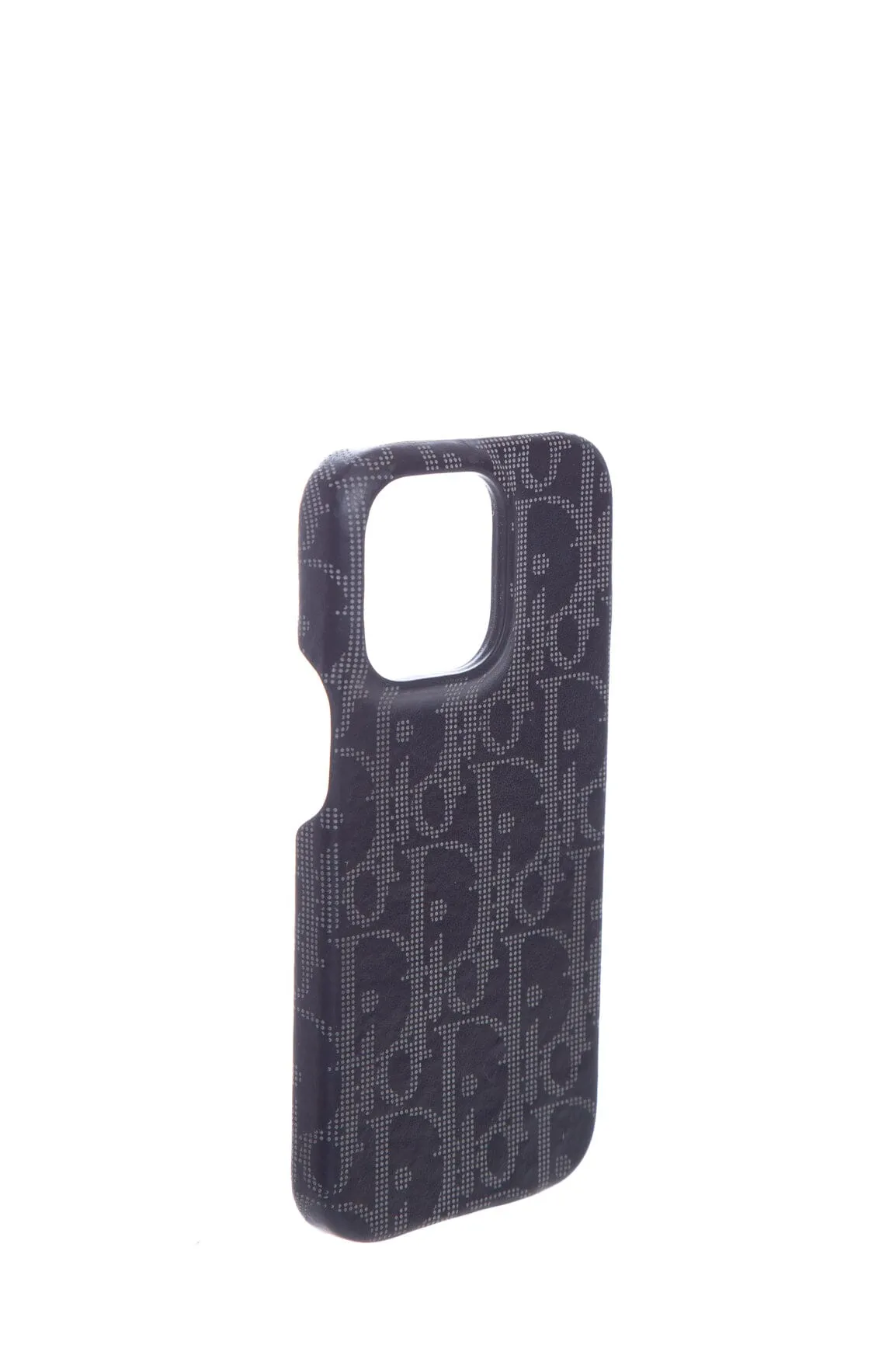 Dior Black Monogram iPhone 13 Phone Case