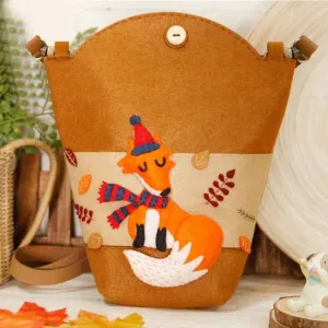 DIY Kit Felt School bag Handbag