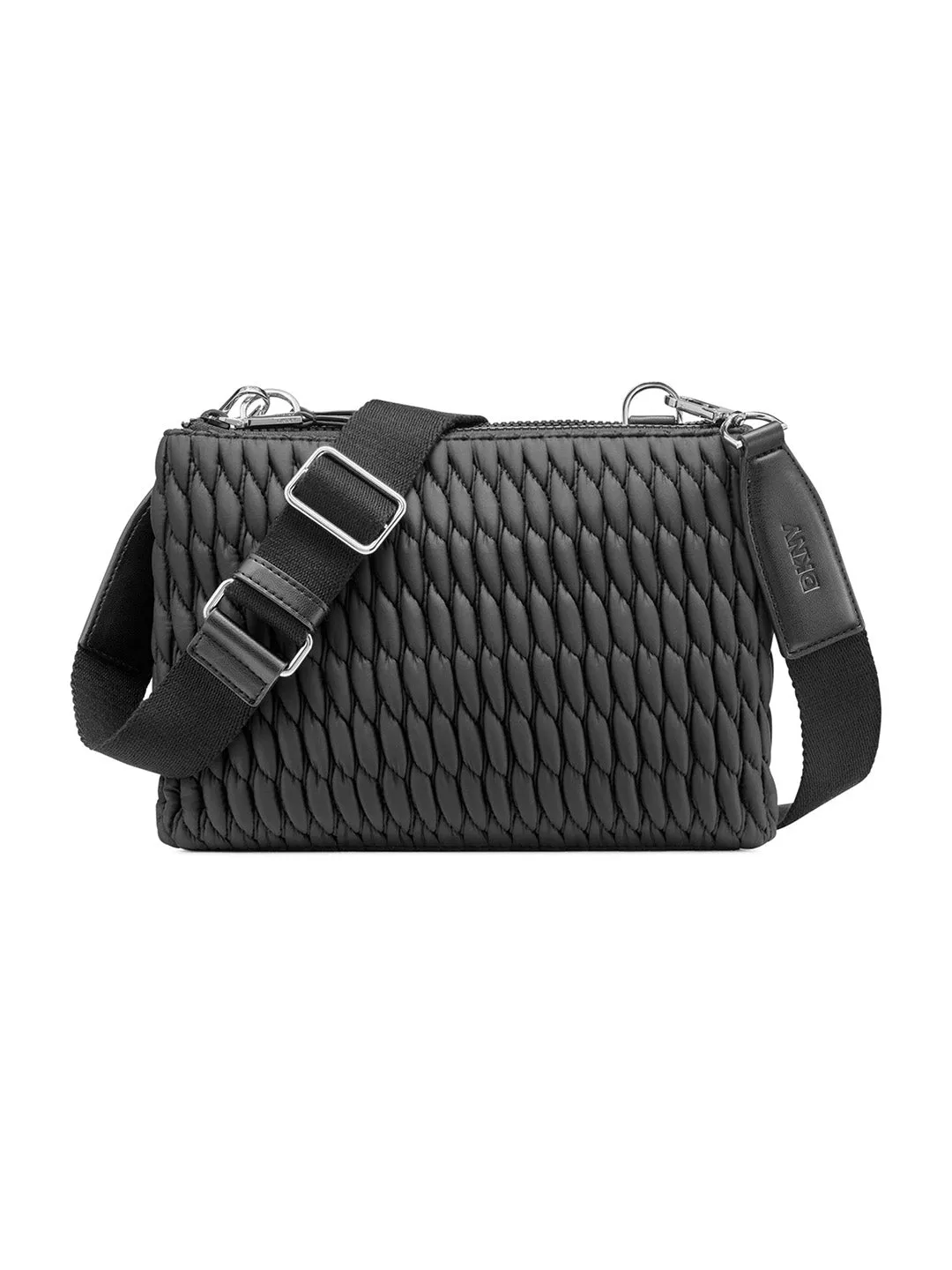 DKNY Women Black Solid Crossbody