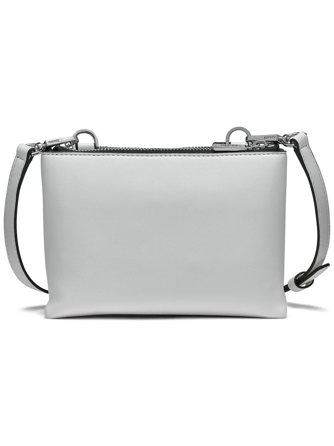 DKNY Women White Solid Crossbody
