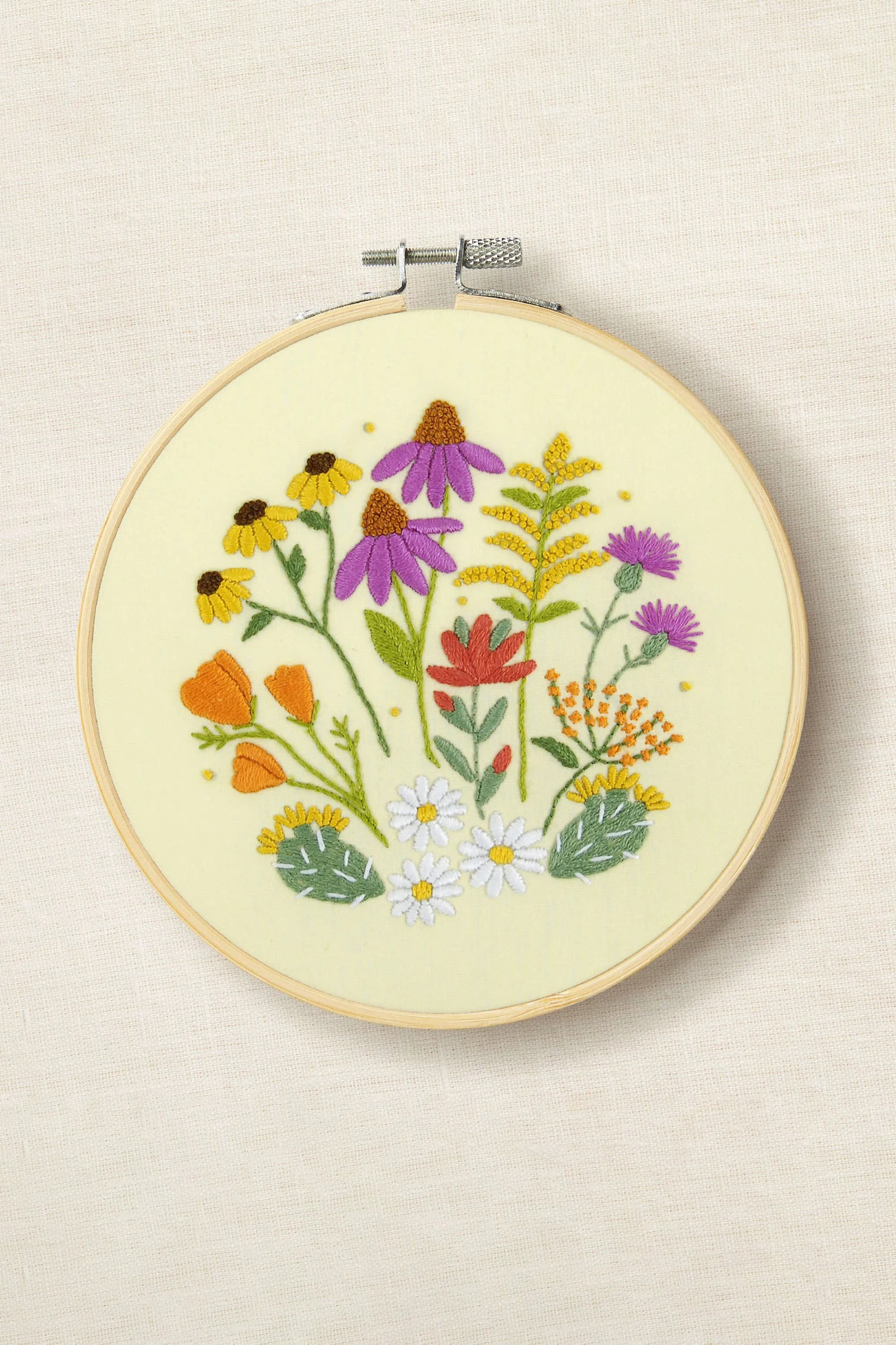 DMC Designer Embroidery Kit - Mediterranean Garden