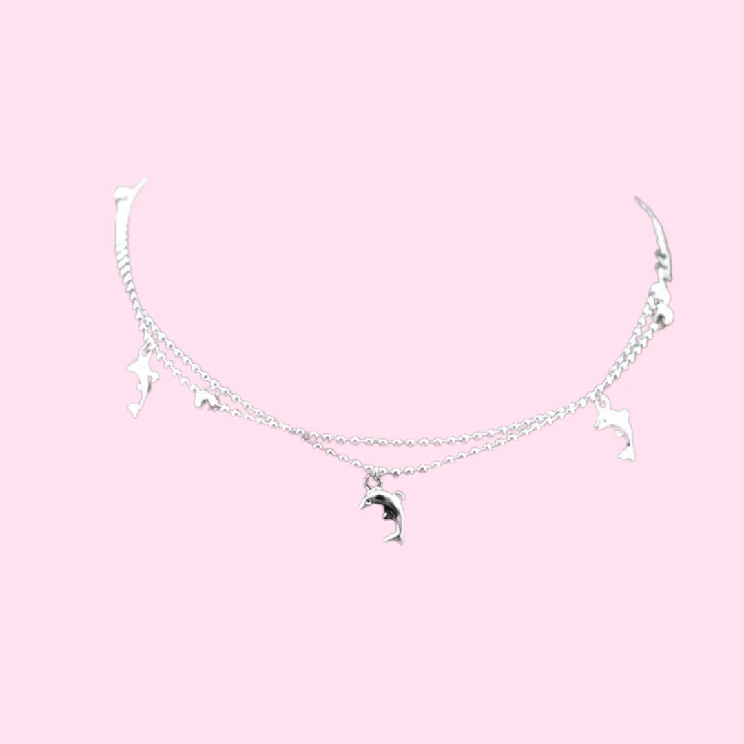 Dolphin Anklet