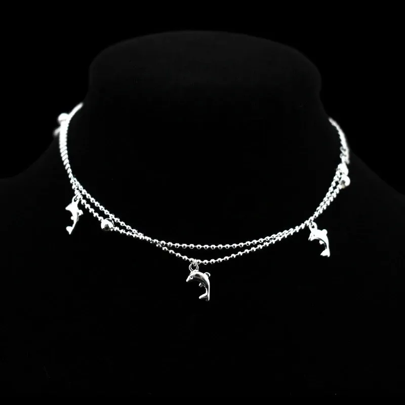 Dolphin Anklet